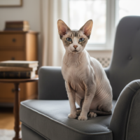 Donskoy (Don Sphynx) cat