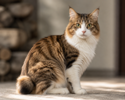 Kurilian Bobtail cat
