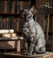 Lykoi cat