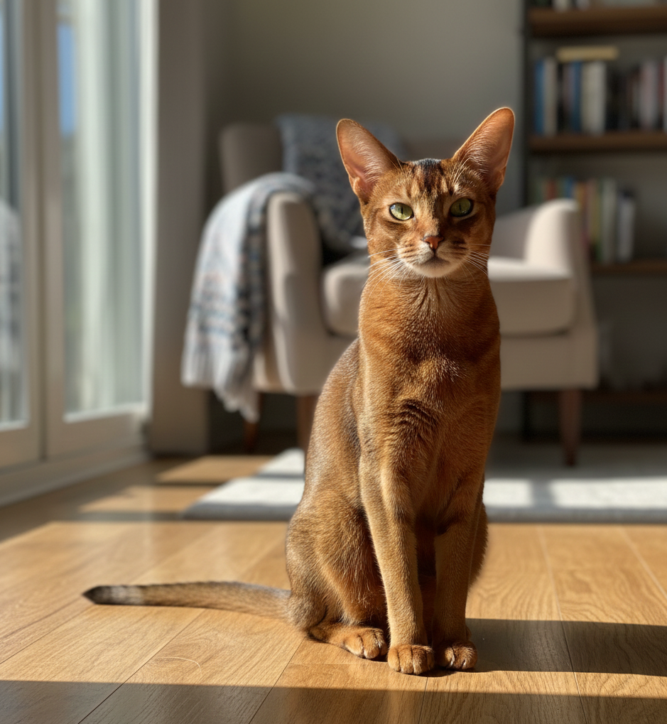 Abyssinian cat breed