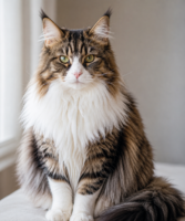 Norwegian Forest Cat cat